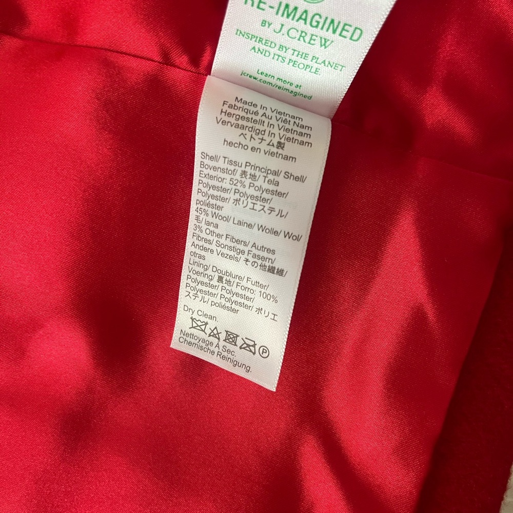 Crewcuts Vibrant Red Peacoat - Picture 8 of 9